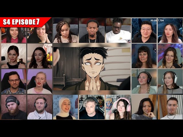Demon Slayer: Kimetsu no Yaiba Season 4 Episode 7 Reaction Mashup