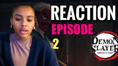 Lowkey Anime Girlie Finally Watches DEMON SLAYER EP 2 | “Trainer Sakonji Urokodaki”
