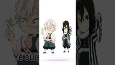 This feature of inshot😅 | Sanemi and Obanai funny | part-1 | #demonslayer #fpyシviral #kny