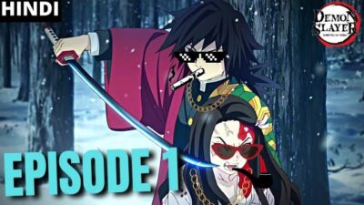 Demon slayer S1E01 in hindi dubbed || tanjiro Giye Nezuko Funny moments || #demonslayer