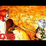 Demon slayer funny moment tanjiro vs sabito 🗿in hindi | tanjiro vs sabito thug life moments