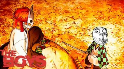 Demon slayer funny moment tanjiro vs sabito 🗿in hindi | tanjiro vs sabito thug life moments