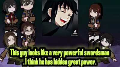 Attack on titan react to eren as Muichiro | Giyuu | Demon slayer | Hashira | Gacha life 2