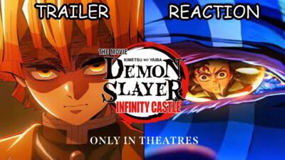 Demon Slayer Infinity Castle Movie Trailer REACTION