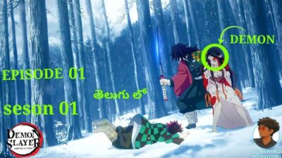 Demon Slayer: Kimetsu no Yaiba Season 01 Episode 01 In Telugu