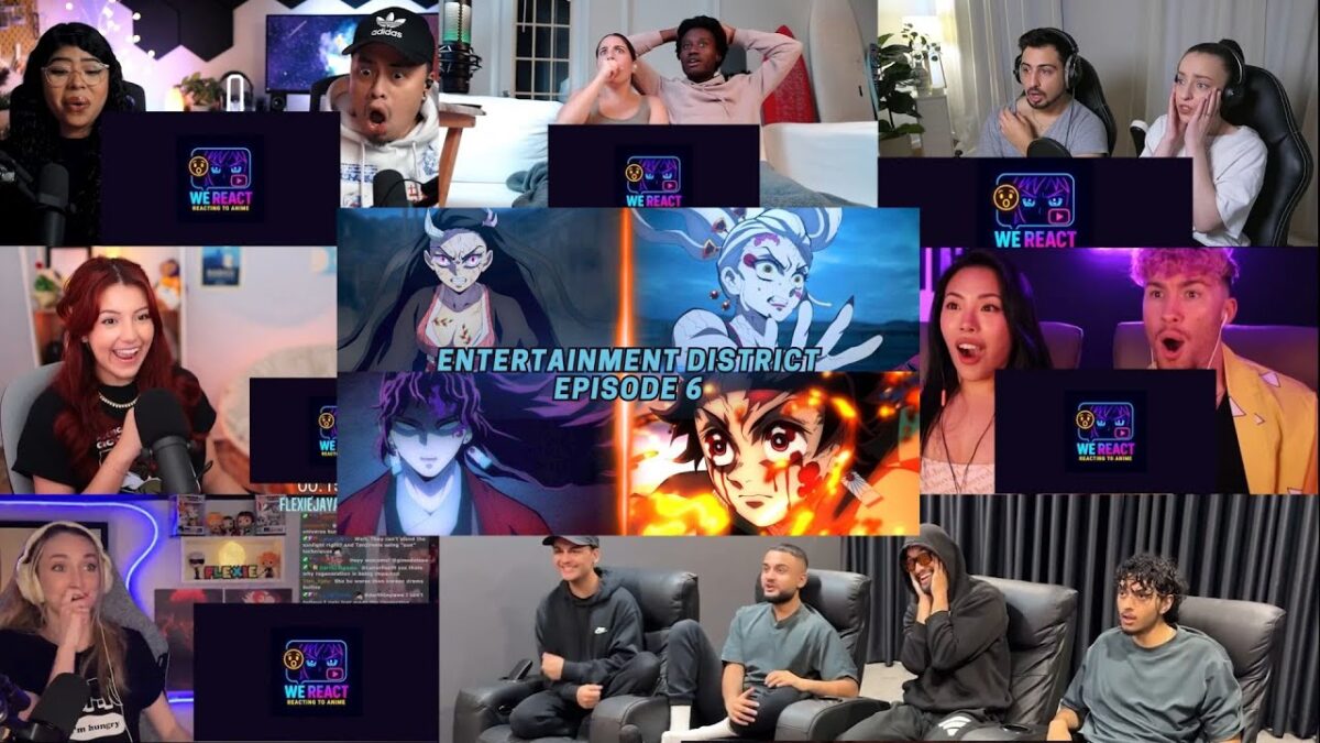 Demon Slayer Season 2 Episode 06 | Reaction Mashup #anime #demonslayer #animemashup