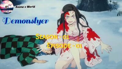 Tanjiro Lost His Family s1 e1 || Demonslyer S01 E01 Hindi Dubbed #demonslayer