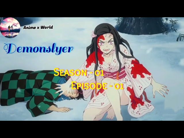 Tanjiro Lost His Family s1 e1 || Demonslyer S01 E01 Hindi Dubbed #demonslayer