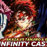 🔥 Akaza vs Tanjiro & Giyu – Full Manga Fight | Demon Slayer Infinity Castle Arc (Part – 4)