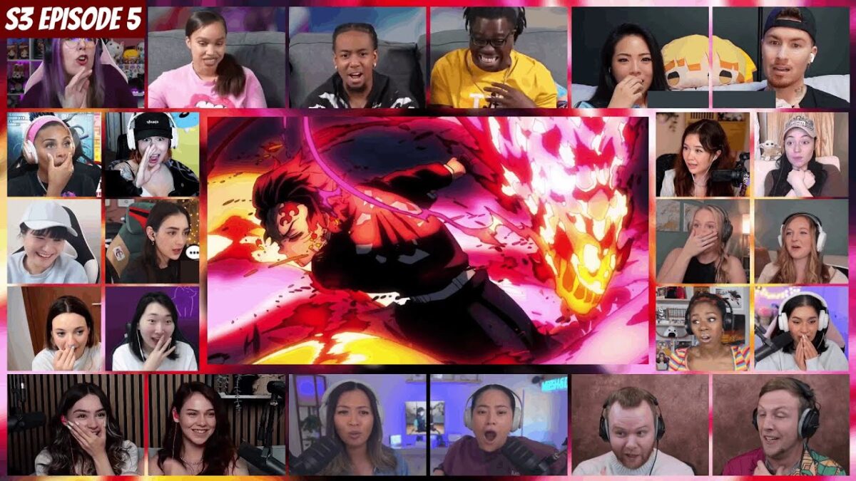 Demon Slayer Season 3 Episode 5 Reaction Mashup | Kimetsu no Yaiba 鬼滅の刃