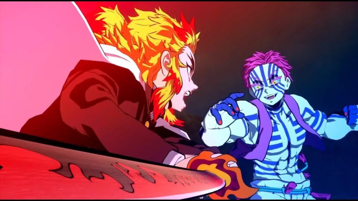 Rengoku vs Akaza full fight 4k 60FPS🥵🔥💔|| Demon Slayer ||