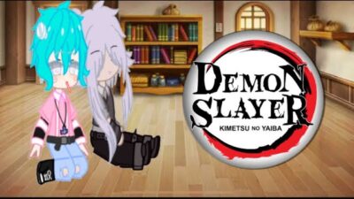 K-pop demon hunters react to Demon Slayer// Ft. Saja boys // Gacha club reaction