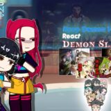 Kpop Demon Hunters react to Demon Slayer || Kny || Gacha react