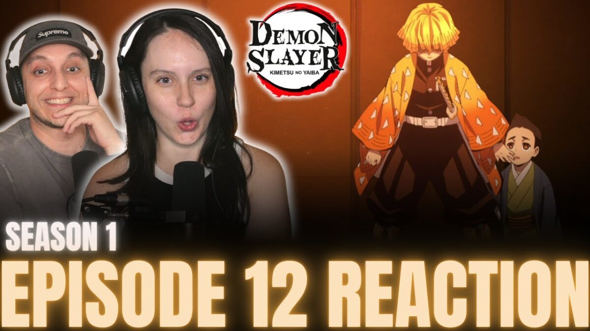 MY WIFES FIRST TIME WATCHING DEMON SLAYER! 1X12 “The Boar Bares its Fangs, Zenitsu Sleeps”