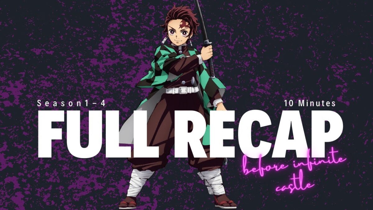 The FULL Journey of DEMON SLAYERS – Demon Slayer Seasons 1-4 Recap (EVERYTHING Explained in 10 mins