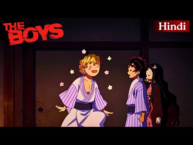 “Zenitsu Meets Nezuko 😂 | Demon Slayer Funny Moments Hindi”