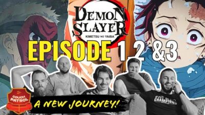 A MUST Watch! Demon Slayer *S1 EP1-3* Reaction & Review!