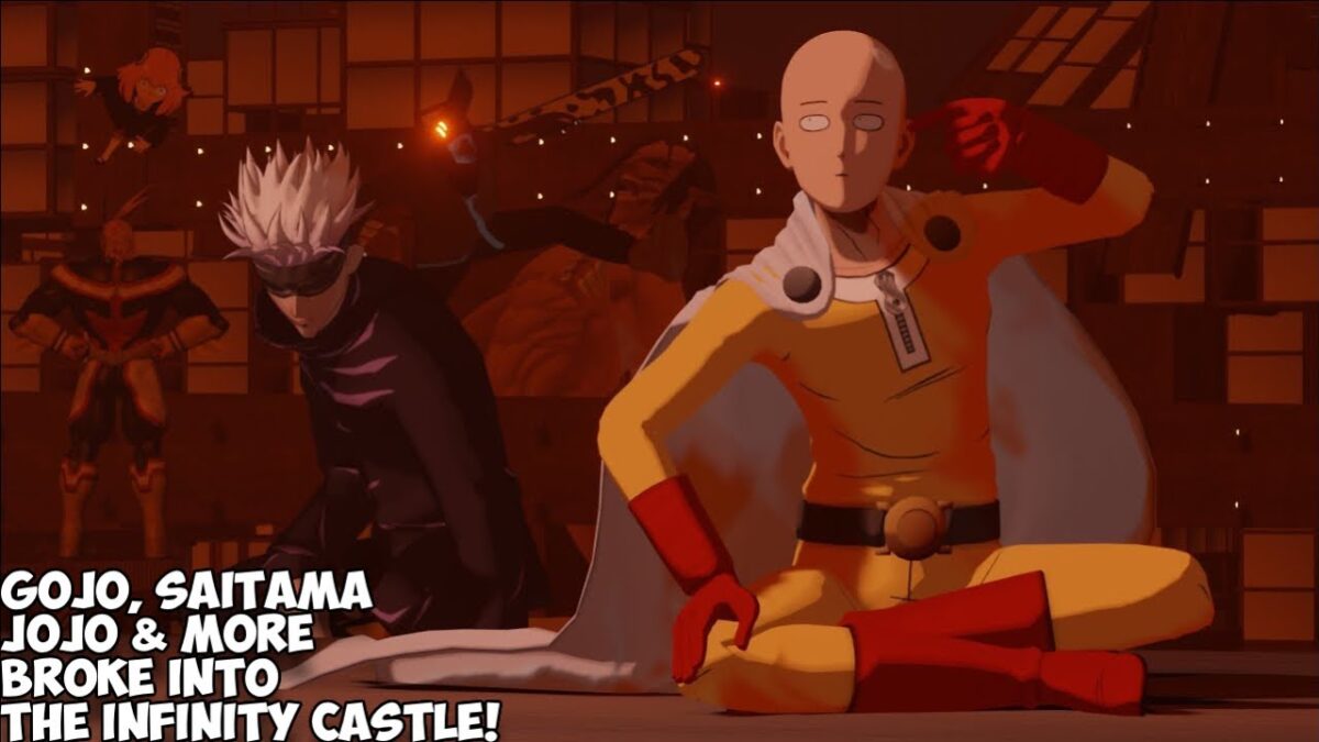 GOJO, JOJO & SAITAMA Break Into the Infinity Castle | Muzan Summoned the WRONG Anime Characters!