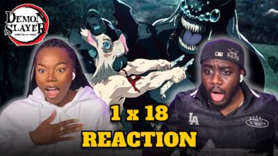 IS INOSUKE ALIVE?!🤯 ANIME HATER Girlfriend First Time Watching DEMON SLAYER Season 1 Episode 18